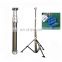 portable aluminum 20ft guy wire antenna tower
