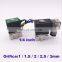 GOGO 0-50/25/15/10/7bar 2 way SS304 water solenoid valve G1/4" 12V DC Orifice 1mm/1.5mm/2mm/2.5mm/3mm wing normal close valve