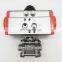 SS304 pneumatic ball valve G1/4" double acting pneumatic valve actuator
