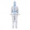 Medical Use Disposable PPE Non Woven Protectively Coverall Protection Overalls With Hood Full Body Protective Jumpsuit