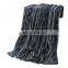 Amazon Hot Sale Wholesale Polyester Soft Luxury Sherpa Blankets Long Hair PV Velvet Plush Faux Fur Throw Blanket