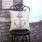 Outdoor linen material couch throw pillow covers