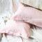Korean Style Luxury Flax Linen Fabric Fastener Custom Pillow Case Cover For Girls