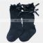 Infant baby Kids knit Socks solid design Stocking Girl Cotton Knee high Socks