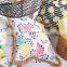 China wholesale chair outdoor cushion 100% polyester tropical fruits pattern printed cushion