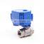 small motorized valve CWX-15N stainless steel brass  BSP NPT motorized flow control valve 12v 24v 110v 220v