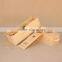 Custom Handmade Pine Wooden Wine Gift Box Sliding Lid Wine Boxes