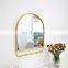Modern mirror customized hanging arch framed bathroom mirrors decor wall