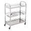 Laboratory Furniture Stainless Steel Trolley For Hospital Use
