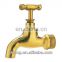 J6001 Forged  1/2 Inch Brass Hose Bibcock  Water Tap for Garden Chrome/ Nickel Plated for Plumbing