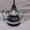 SIlver Plated Stainless Steel Coffee Spout Kettle