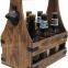 6-Pack Beer Carrier with Metal Bottle Opener