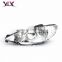 R 087276 L 087275 Car (crystal) front head lamp Auto Parts (crystal) front head lights for peugeot 206