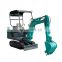 Fully Hydraulic 1.6 Ton Mini Excavator Ride On Excavator For Agricultural