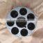 Excavator hydraulic main pump parts cylinder block for EX200-2 / HPV091 DW cylinder block