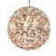 Ball Pendant Light Home Decoration Pendant Lights Gold Or Chrome Luxury Fancy Modern Crystal Chandelier Lighting