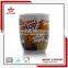 Capacity 380ML/12.85OZ white ceramic coffee mug shape