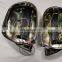 Car Accessories Mirrror cover  with LED for Land Cruiser prado GRJ120 RZJ120 2003-2009 ABS material chrome /pw/bk/gray color