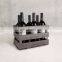 classical wooden packaging 6 bottle wooden wine box