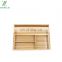 Useful Acacia Wooden Expandable Kitchen Drawer Organizer Cutlery Tray