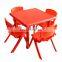 new design safe hot sale cheap plastic tables and chairs set for kids