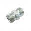 2021 Exported good quality Swagged Hose Metric Hydraulic Fittings Straight Joint