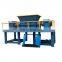 multifunctional waste rubber plastic double shaft shredder machine for tyre shredding machine price