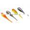 JOHNCOO 12Pcs/pack Wobbler Soft Fishing Lure 50mm 1g Jig Lure Swimbait Silicone Soft Bait