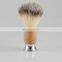 mens  bamboo cleaning flexible wood handle synthetic  razor shaving knots brush