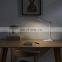 Business style table lamp modern touch dimmable led abs study desk table lamp eye-caring