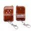 433.92MHZ wireless remote control push cover 4 key mahogany fixed code RF remote control