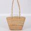 Straw Shoulder Woven bag water hyacinth handbag, Cute Tote Bag Shopping Bag Wholesale