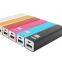 Allumen shell power bank phone charger square column shape