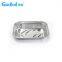 Rectanglar Aluminum Foil  Container  Wrinkle Wall container