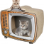 MeowLove Hot sales scratcher cat play toy corrugated cardboard cat scratcher cat cardboard