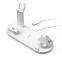 4-in-1 Folding Magnetic Effect USB Desktop Wireless Charging Station ABS Multifunction Mobile Phone Earbuds Earbuds Chargers