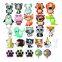 Mini Animal Foil Balloons Cartoon Monkey Lion Tiger Giraffe Baby Shower Birthday Party Decor Safari Zoo Ballons Toys