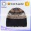 Best Selling Hot Chinese Products Custom Thick Khaki Fox Owl Knitted Beanie Hat