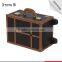 2016 Wholesale fashion professional beauty portable make up vanity case with lighted mirror