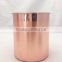 Copper Plated Canister with airtight Lid