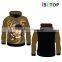 Customized style oversized crewneck 100%cotton french terry blank hoodies