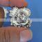 Compet Produce Fashion Diy Bracelet Big Slide Flower Charms with Rhinestones