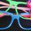 New arrival led glasses flashing multicolor light up glasses good quality electronic toys for party