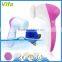 5 in 1 Deep Clean Face Skin Care Brush Scrubber Electric Facial Massager