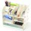 Hight Quality Wood Desk Organizer office Foldable Storage Box                        
                                                Quality Choice