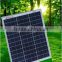 High quality low price elaborate process perfect service Chinese 18V40W poly solar panel
