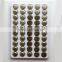 Bulk Tray 2016 0% Mercury-free 1.5V LR44 AG13 AG10 SR44 357 A76 LR1154 Button coin cell