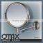 fashion hot sell hotel vanity salon swivel stainless steel frame mirror