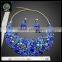 rending hot products Crystal jewellery blue women accessories KHK719