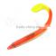 CHZ5303 pollock catchers 120mm soft fishing lure lead head soft lure with hook paddle tail